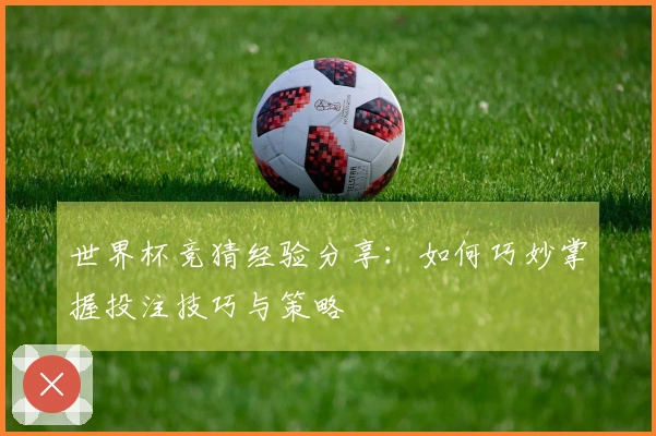 世界杯竞猜经验分享：如何巧妙掌握投注技巧与策略